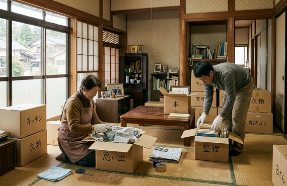 親のために、そしてご近所のために。実家整理はスムーズに進めましょう