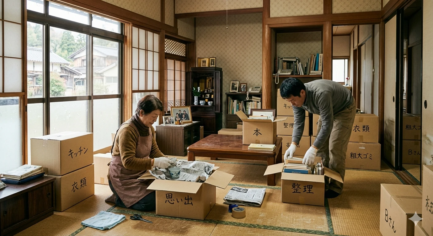 親のために、そしてご近所のために。実家整理はスムーズに進めましょう