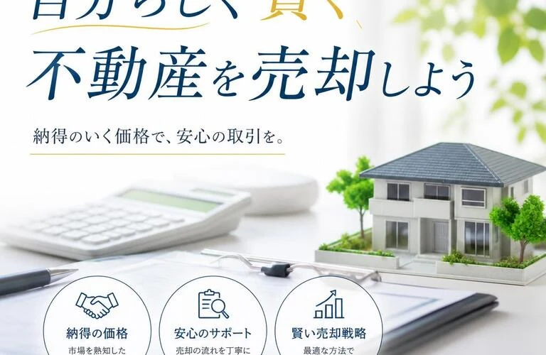 自分らしく賢く不動産を売却しよう