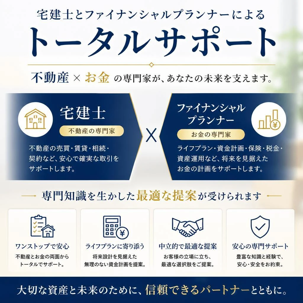 5. 宅建士とFPのダブルサポート