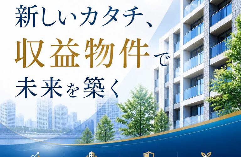 資産承継の新しいカタチ、収益物件で未来を築く