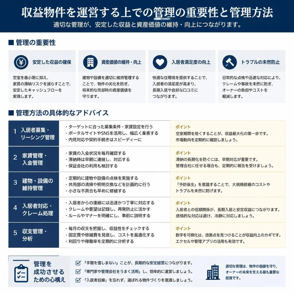 管理の重要性