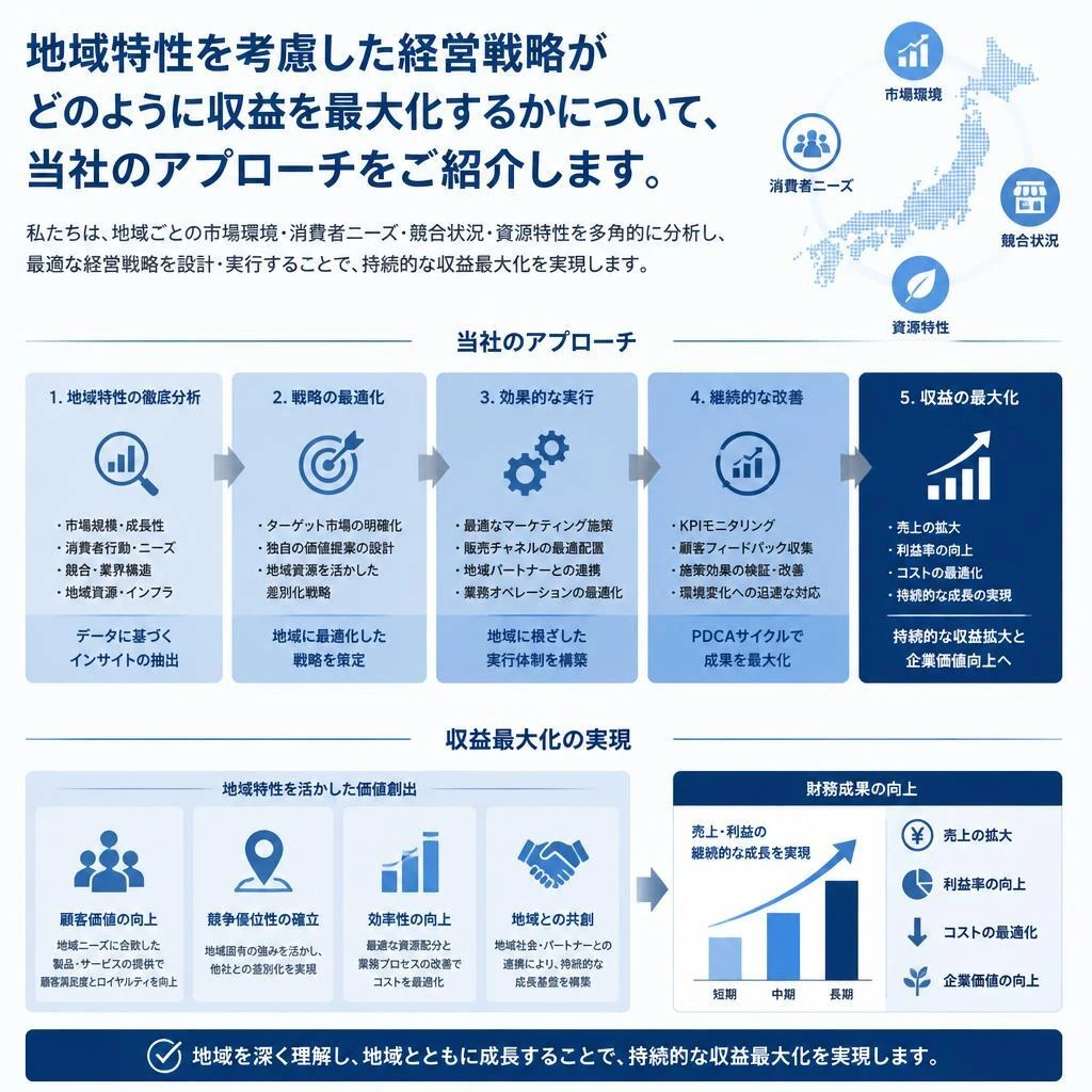 地域に密着した経営戦略