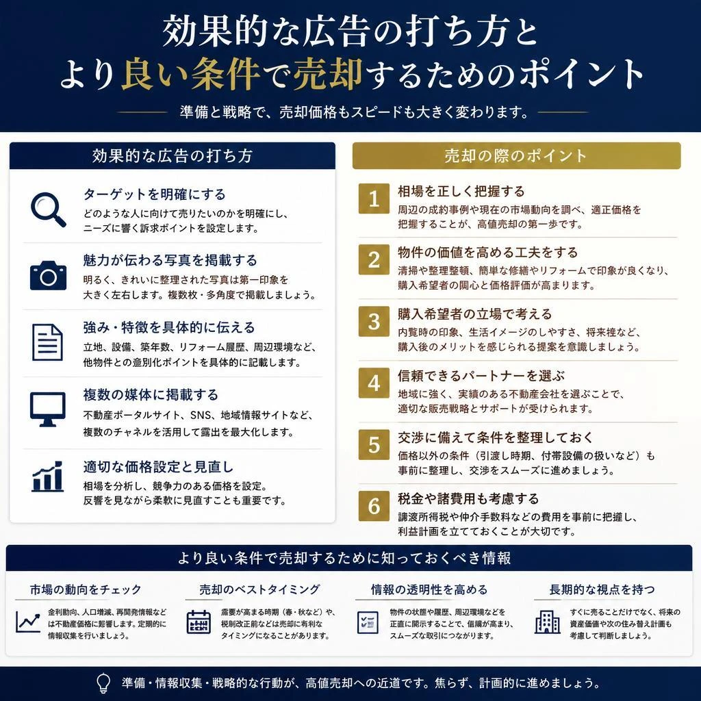 成功する売却手法