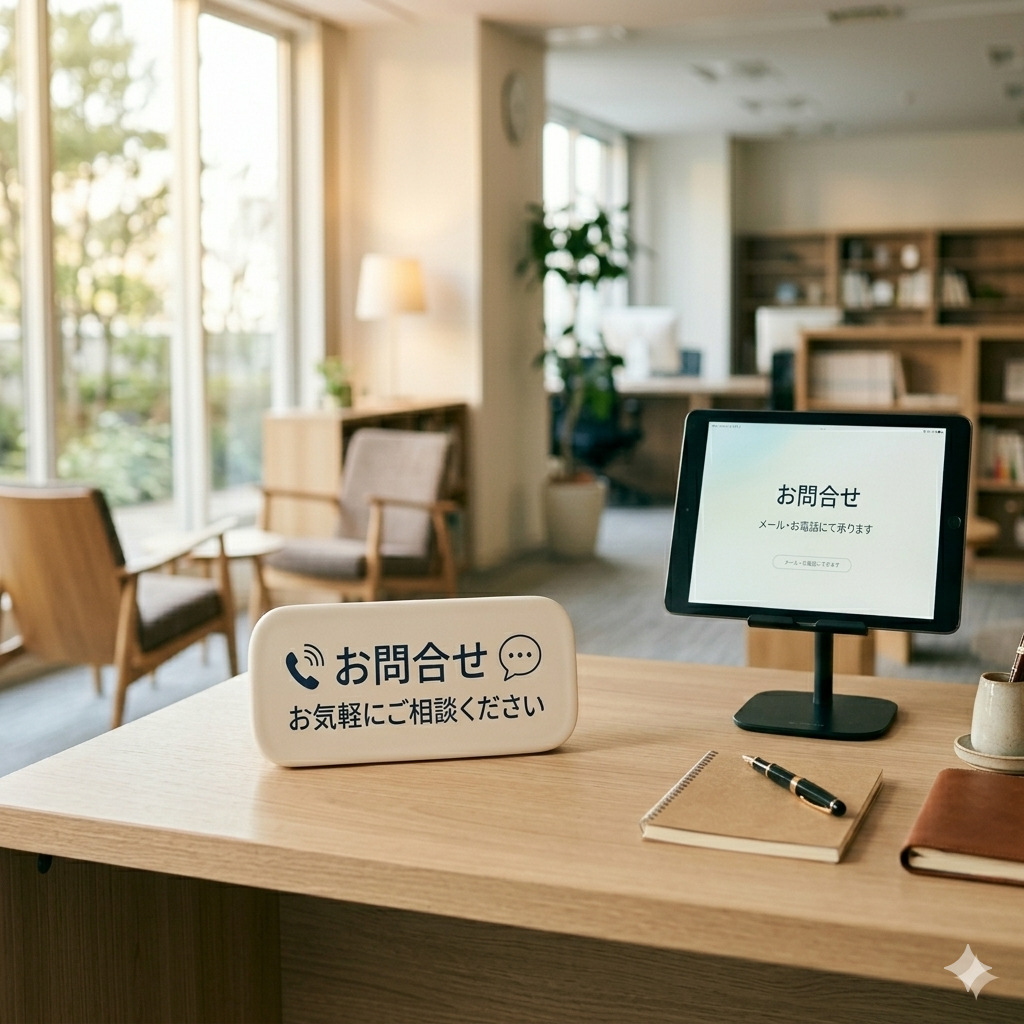 7. 今すぐ始めよう！お問い合わせ